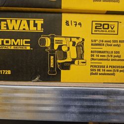 Dewalt 20v Max 5/SDS Rotary Hammer Tool Only 