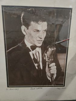 Frank Sinatra Photograph RARE