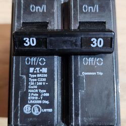Eaton BR230 DP 30A Circuit Breaker
