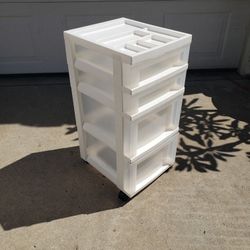 Storage Drawer Unit On Wheels 