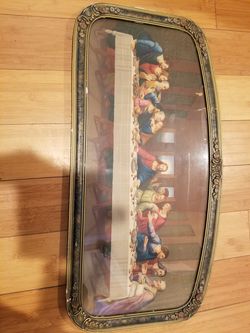 The last supper set Vintage over 100yrs old