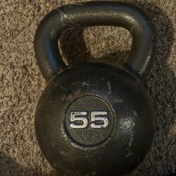 55lb kettlebell 