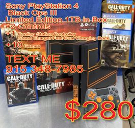 Sony PS4 1tb in box limited edition