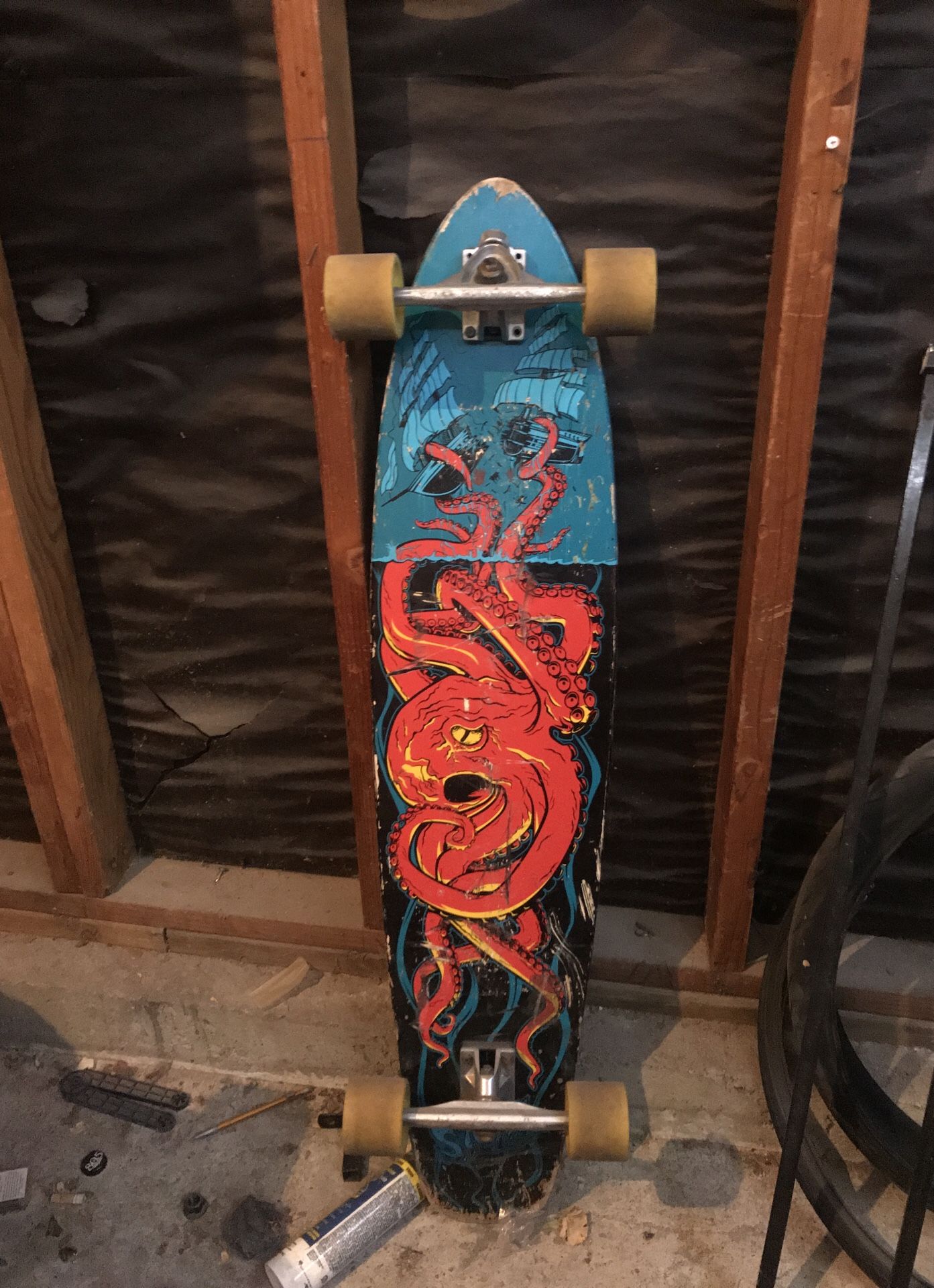 Octopus longboard