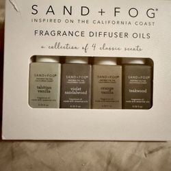 Sand and fog fragrance diffuser, oils, nest Home Perfume Air Freshener wellness, vanilla, Mandarin sandalwood teakwood