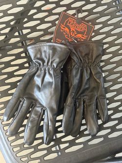 Milwaukee Leather Black Leather Gloves