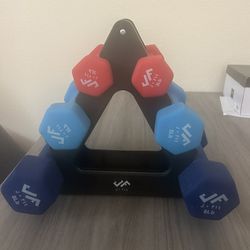 Light Weight Set With Stand