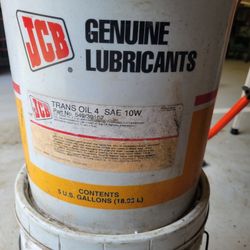 Trans Oil For Backhoe.