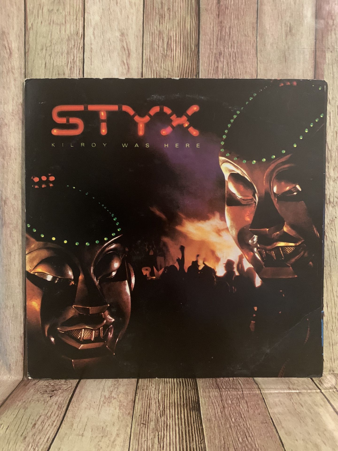 Styx KILROY WAS HERE Vinyl LP A&M SP-3734 US 1983 (Pitman Pressing) VG+/VG