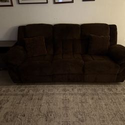 Trevor Brown Power Recline Sofa And Recliner Set 