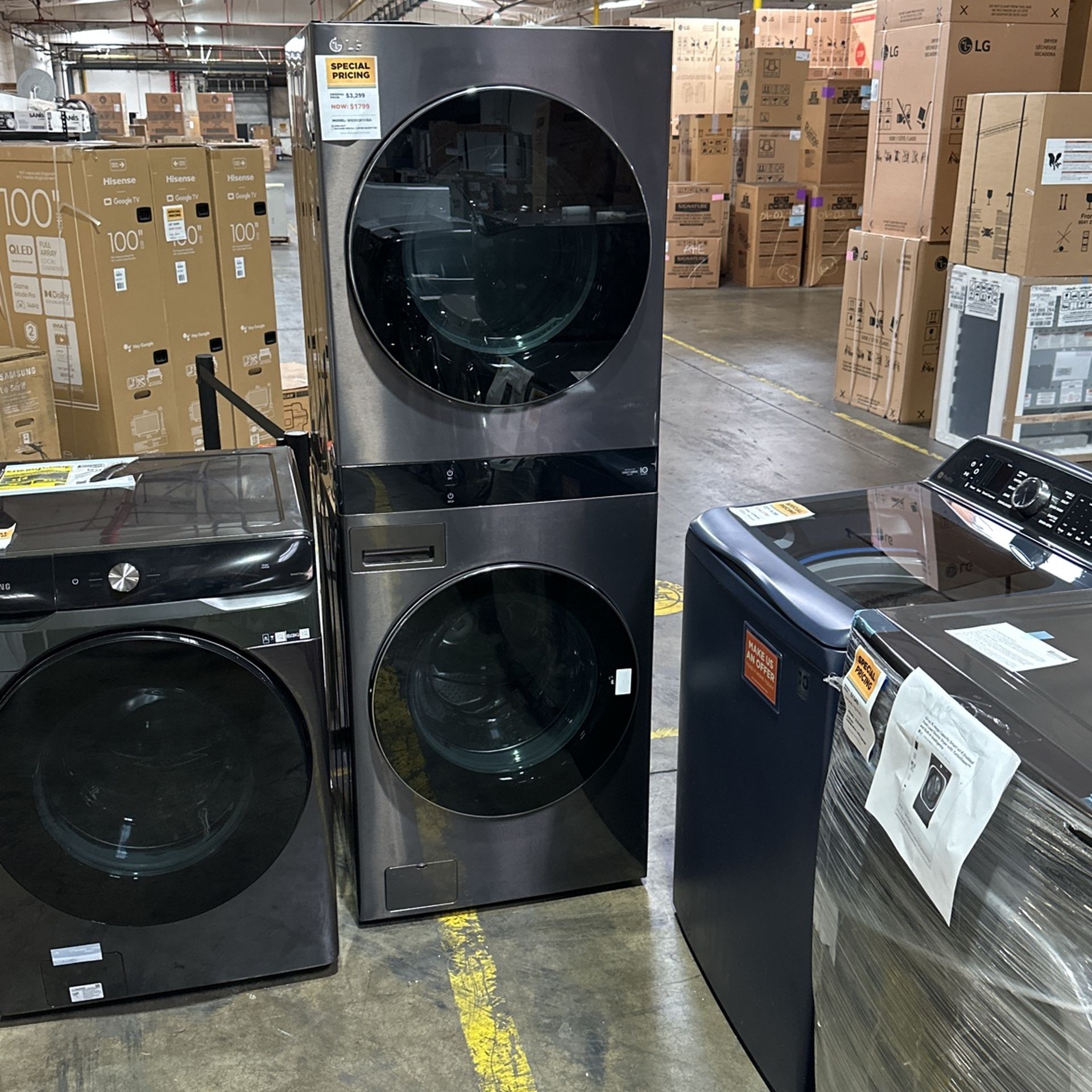 LG WASH TOWER - WAS $1799