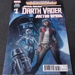 Star Wars #1 Comic Book Marvel Comics Darth Vader Halloween Comic Fest 2016