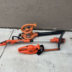 Blower, String Trimmer And Trimmer 