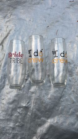 Bride & groom cups