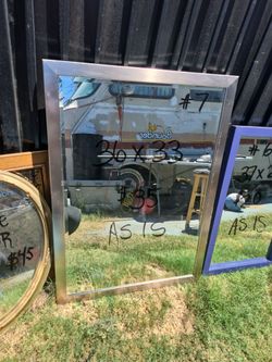Square mirror