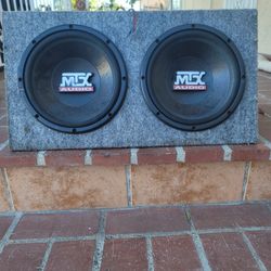 MTX Audio Speaker Box 