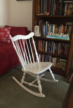 Small vintage rocking chair