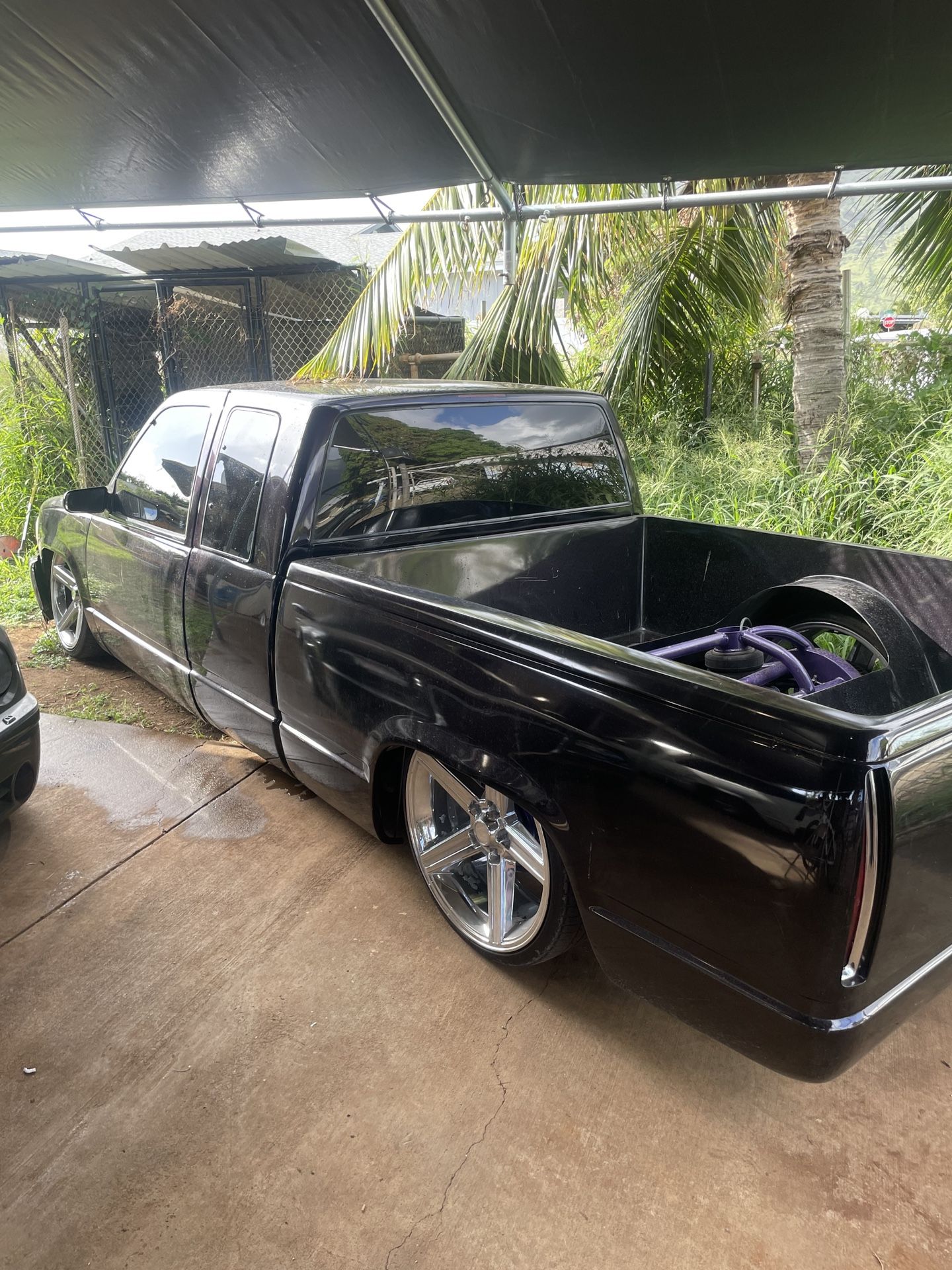 Bagged Chevy Silverado