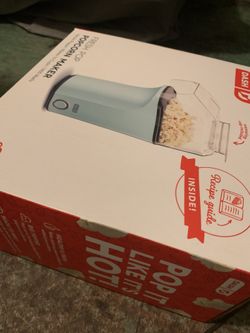 Dash 16 Cup Electric Popcorn Maker - Aqua