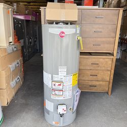 Rheem Performance 50 Gal. Tall 42,000 BTU Natural Gas Power Vent Water Heater with 6-Year Warranty
