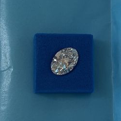 IGI Lab Loose Diamond Oval Brilliant 2.56 Carats VVS 2 E