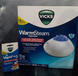 Vicks Steamer + VapoPads 12 Ct.
