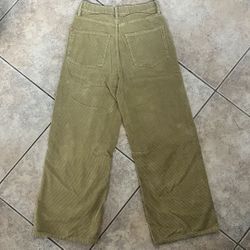 Wide Leg Corduroy Pants