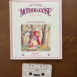 Worlds of Wonder, Talking Mother Goose Little Red Riding Hood Book & Cassette Tape   You will receive the book and cassette tape. Tape has not been te