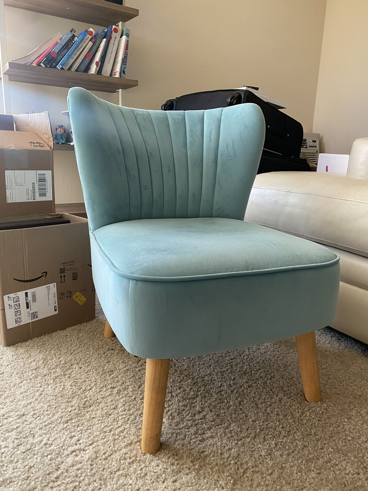 Teal Accent Chairs - Set Of 2 (still Available ) for Sale in Irvine, CA - OfferUp