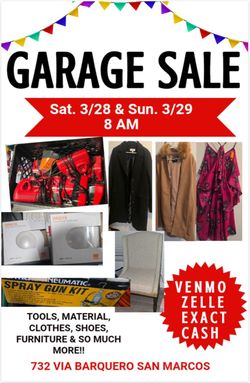 GARAGE SALE