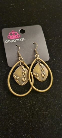 Brass Earrings 