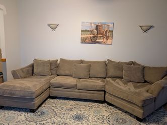 Ultra-Luxe Cindy Crawford Sectional Sofa