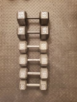 Dumbbells (195lb Total)