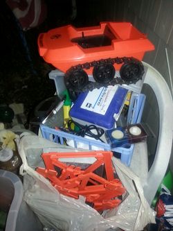 Vintage G.I.Joe tower. Motorcycle. Ect.all for 150