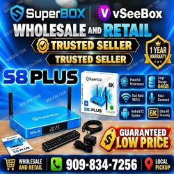 S8 Plus VSEEBOX v6 plus v6 pro v6 max  SUPER TV BOX NEW ARRIVAL  WHOLESALE  SUPERBOX SUPER BOX  S8