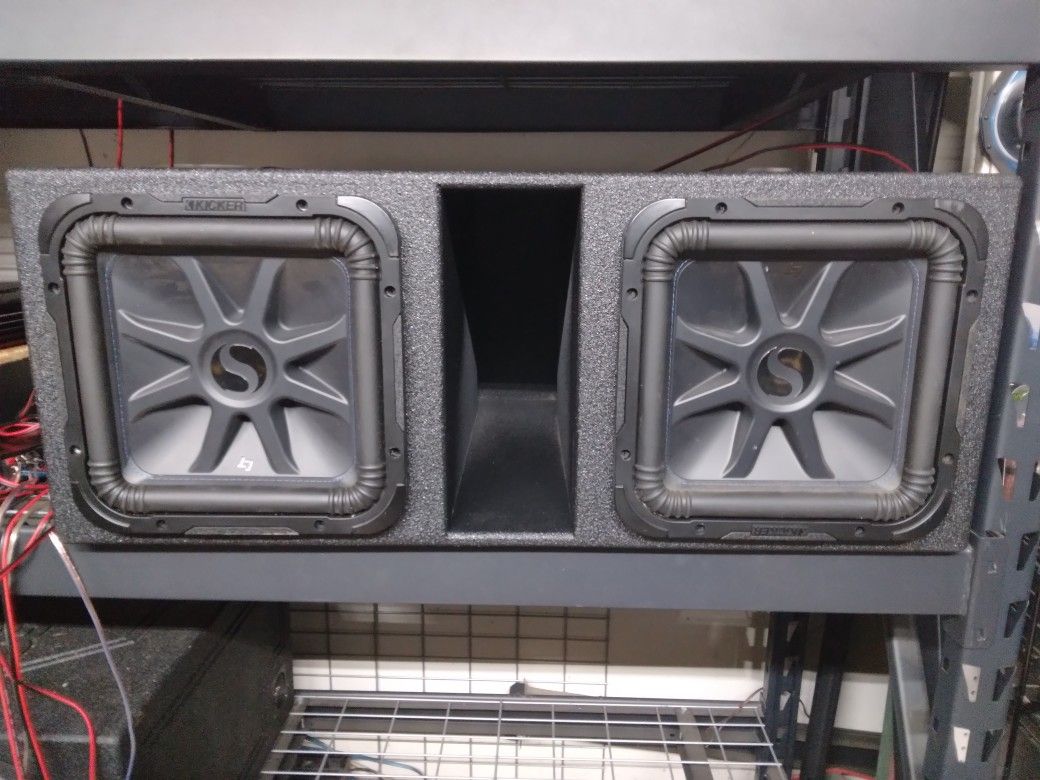 Kicker L7 - 12" Subwoofer Pair In Rhino Ported Box