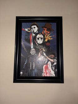 Horror pictures frame