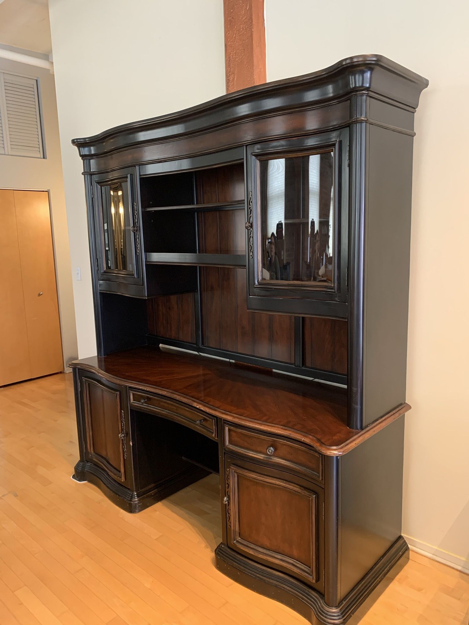 Hooker desk 2024 and hutch