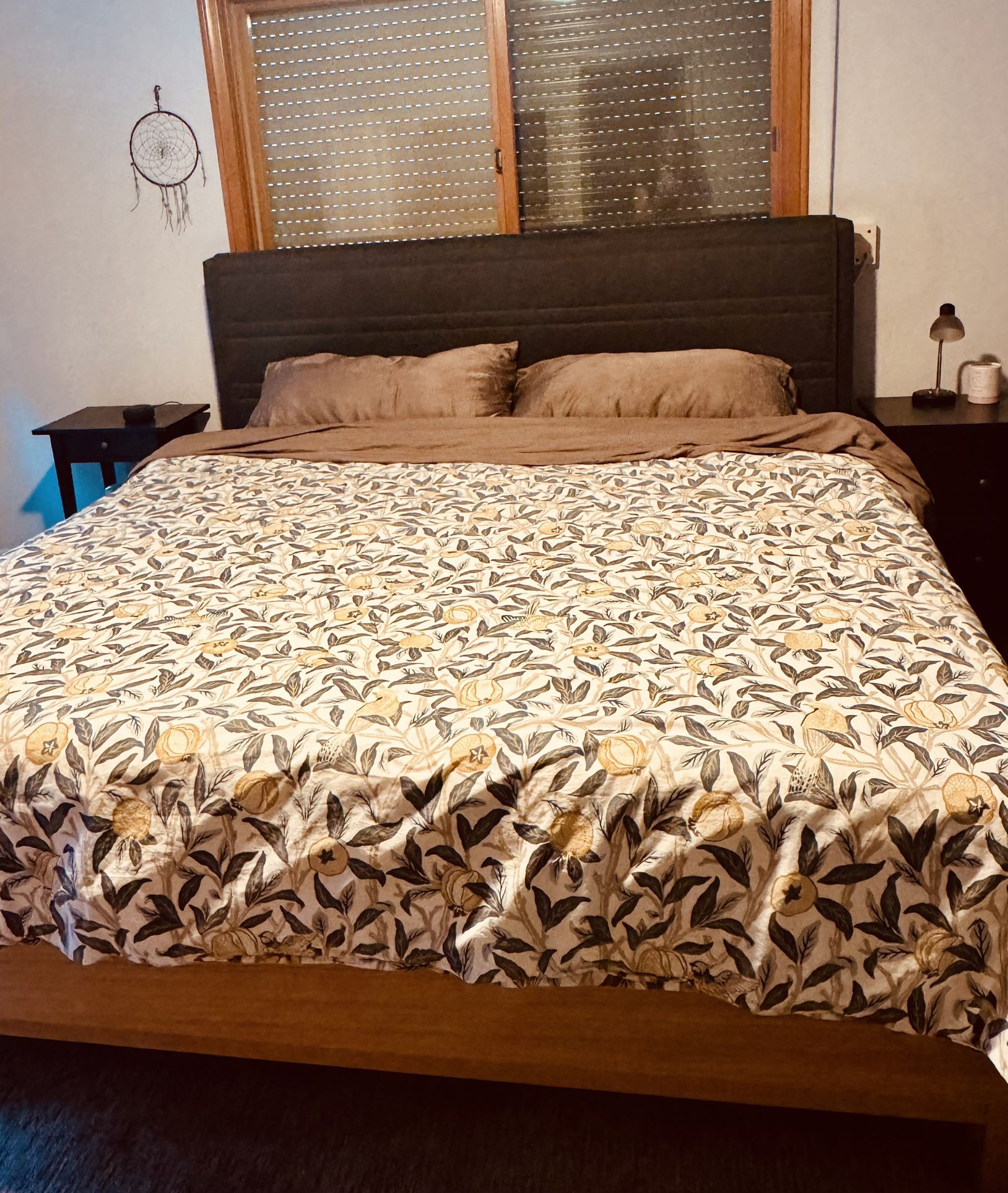 King Size Bed Frame With Headboard