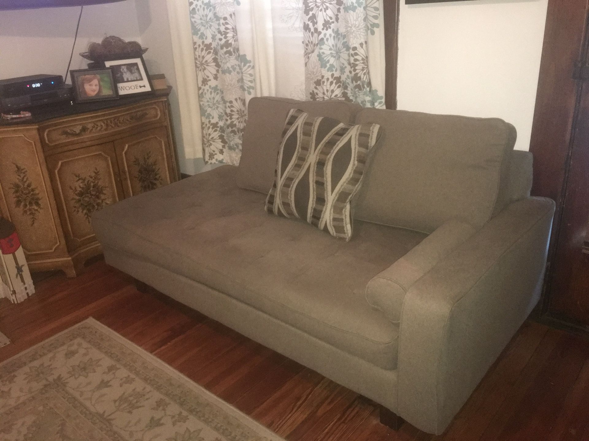 Gray sofa