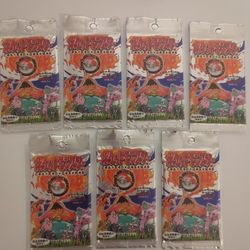 Pokemon Japanese Base Set Booster Packs (7)
