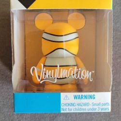 Disney Vinylmation  Color Block Series: Orange/ White Mickey