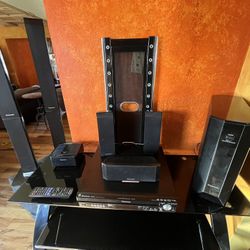 panasonic sc-pt1050 complete home theater system