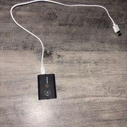 The TaoTronics 5.0 Mini Bluetooth Receiver/Transmitter in black