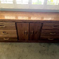 Oak Queen Bedroom Set