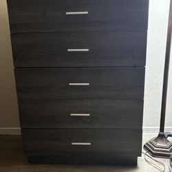 Grey Color Bedroom  Dresser 