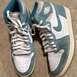 Nike Air Jordan 1 High Retro Og Turbo Green Sneakers Sz 12 