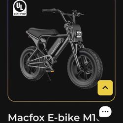 Macfox M16 Electric Bike 