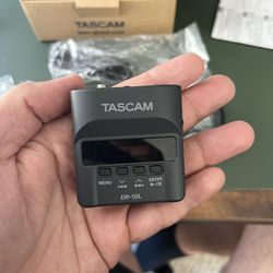 Tascam Digital Audio Recorder With Lavalier Mic