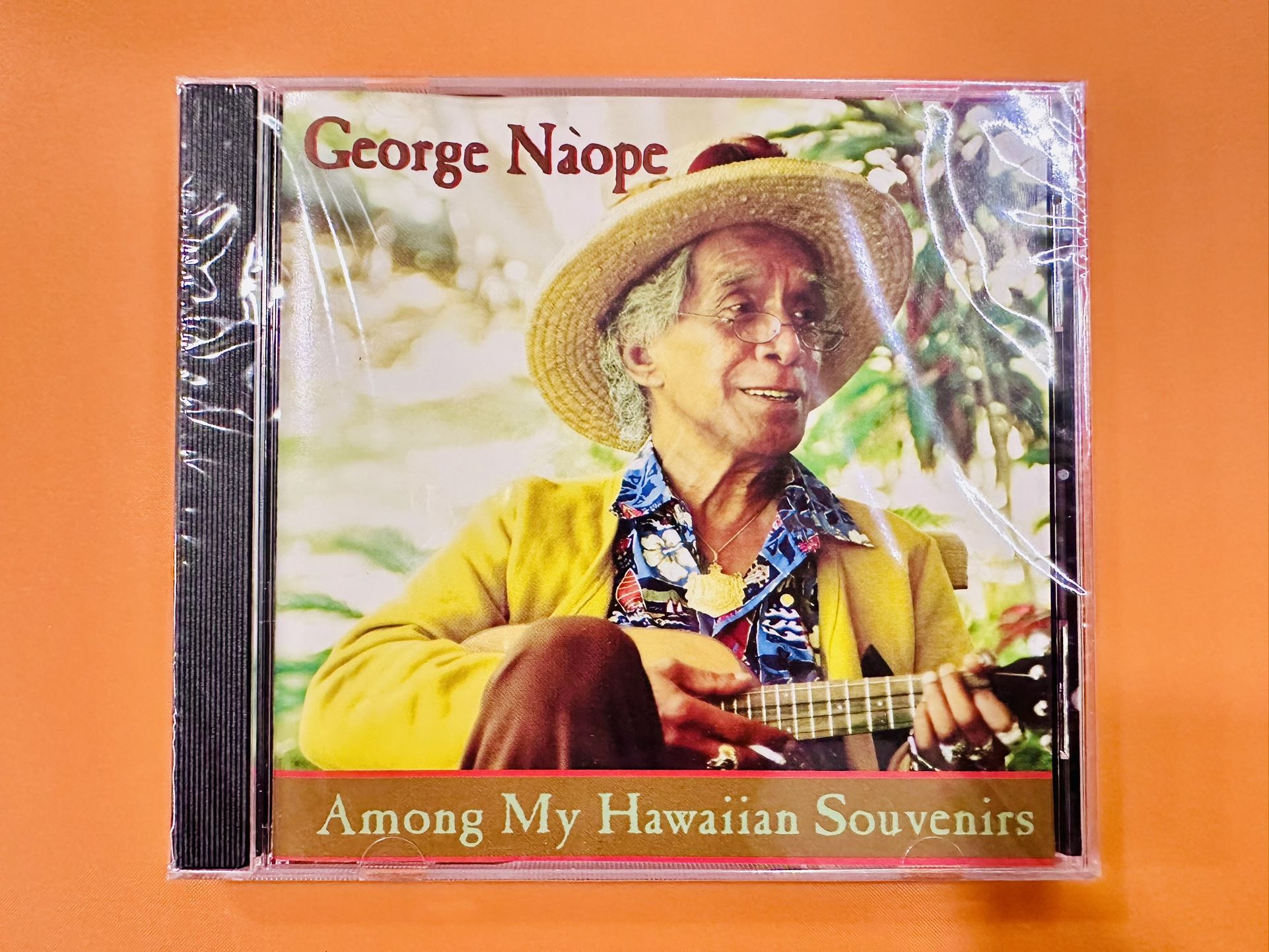 🔥Rare Sealed 2003 George Naope “Among My Hawaiian Souvenirs “ CD🔥